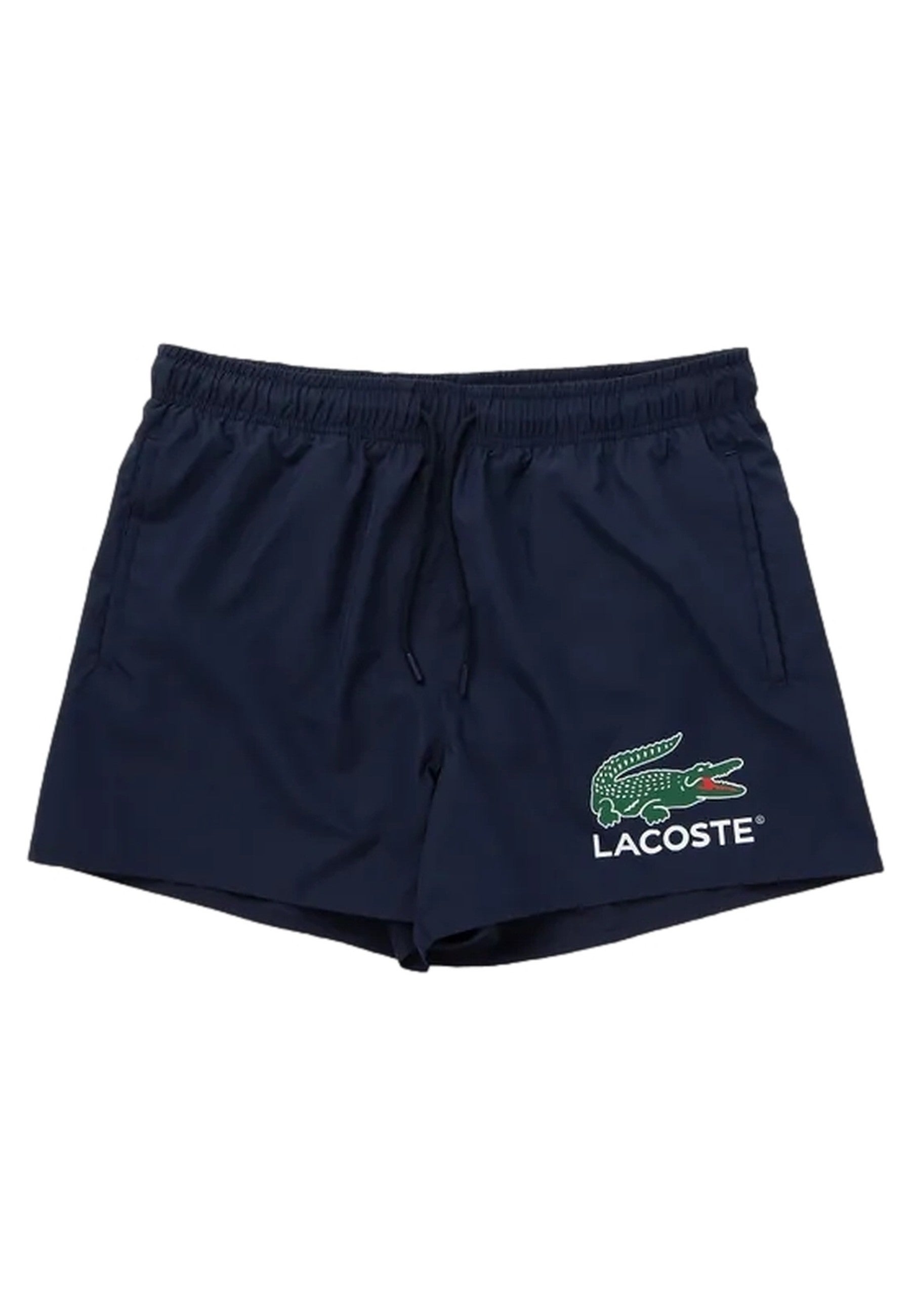 BAÑADOR LACOSTE MARINO BIG LOGO SWIMSHORT