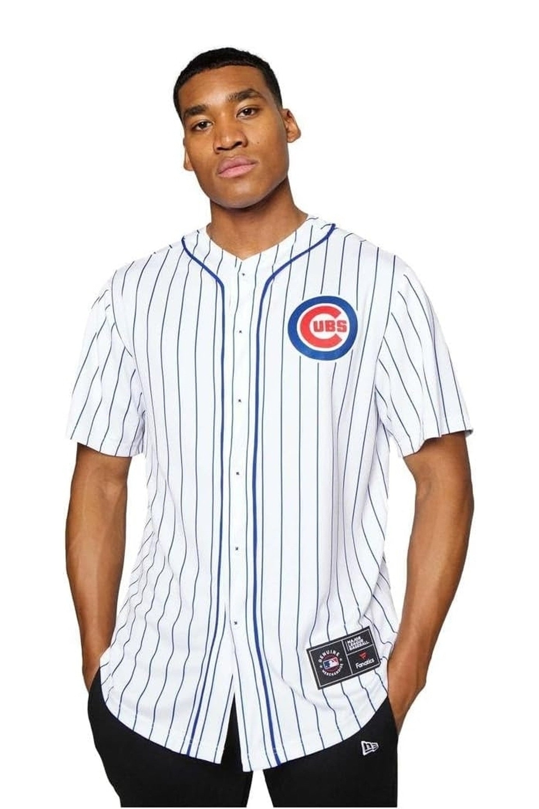 BEISBOLERA FANATICS BLANCA CHICAGO CUBS MLB JERSEY