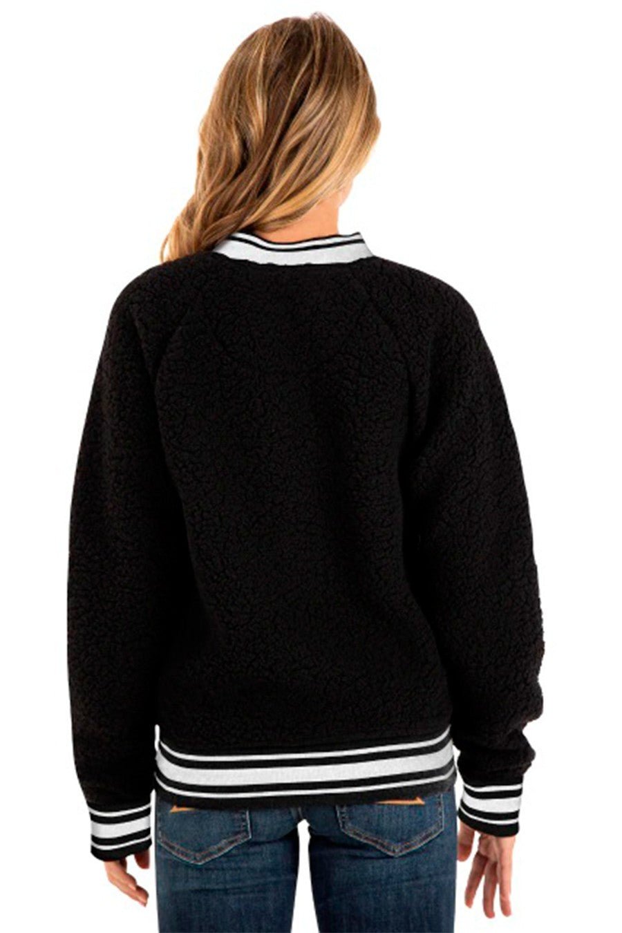 BEISBOLERA NEW ERA NEGRA RAIDERS SHERPA LASRAI - AREA ZERO