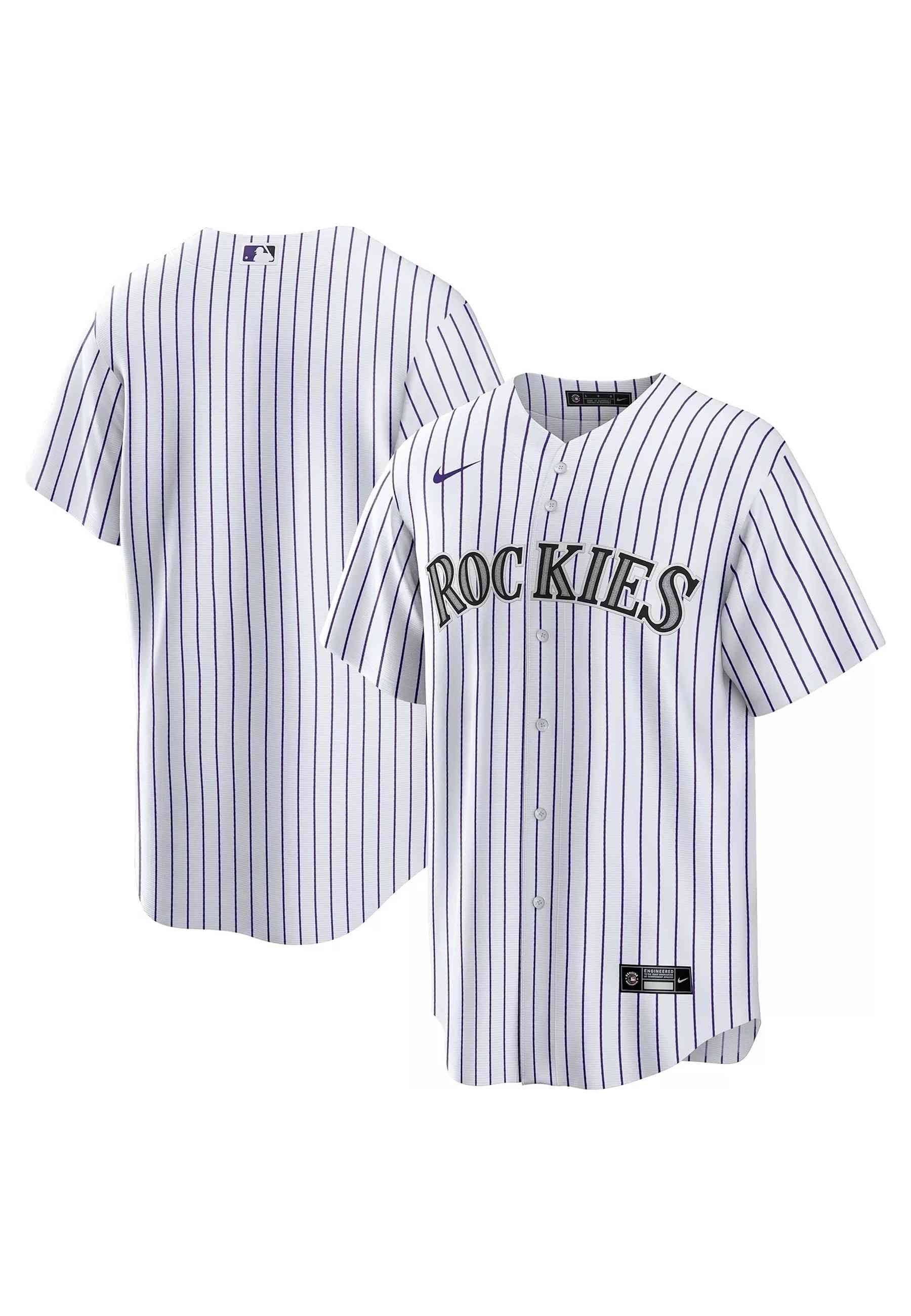 BEISBOLERA NIKE BLANCA COLORADO ROCKIES HOME JERSEY