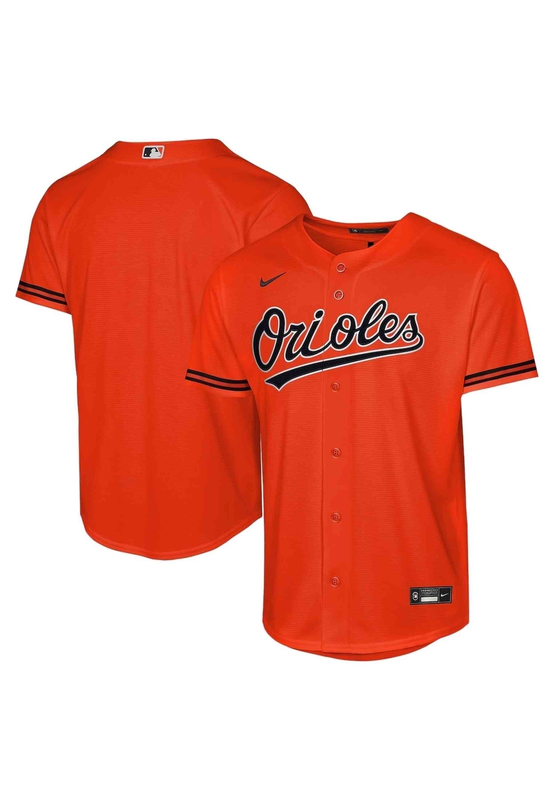 BEISBOLERA NIKE NARANJA BALTIMORE ORIOLES ALTERNATE JERSEY