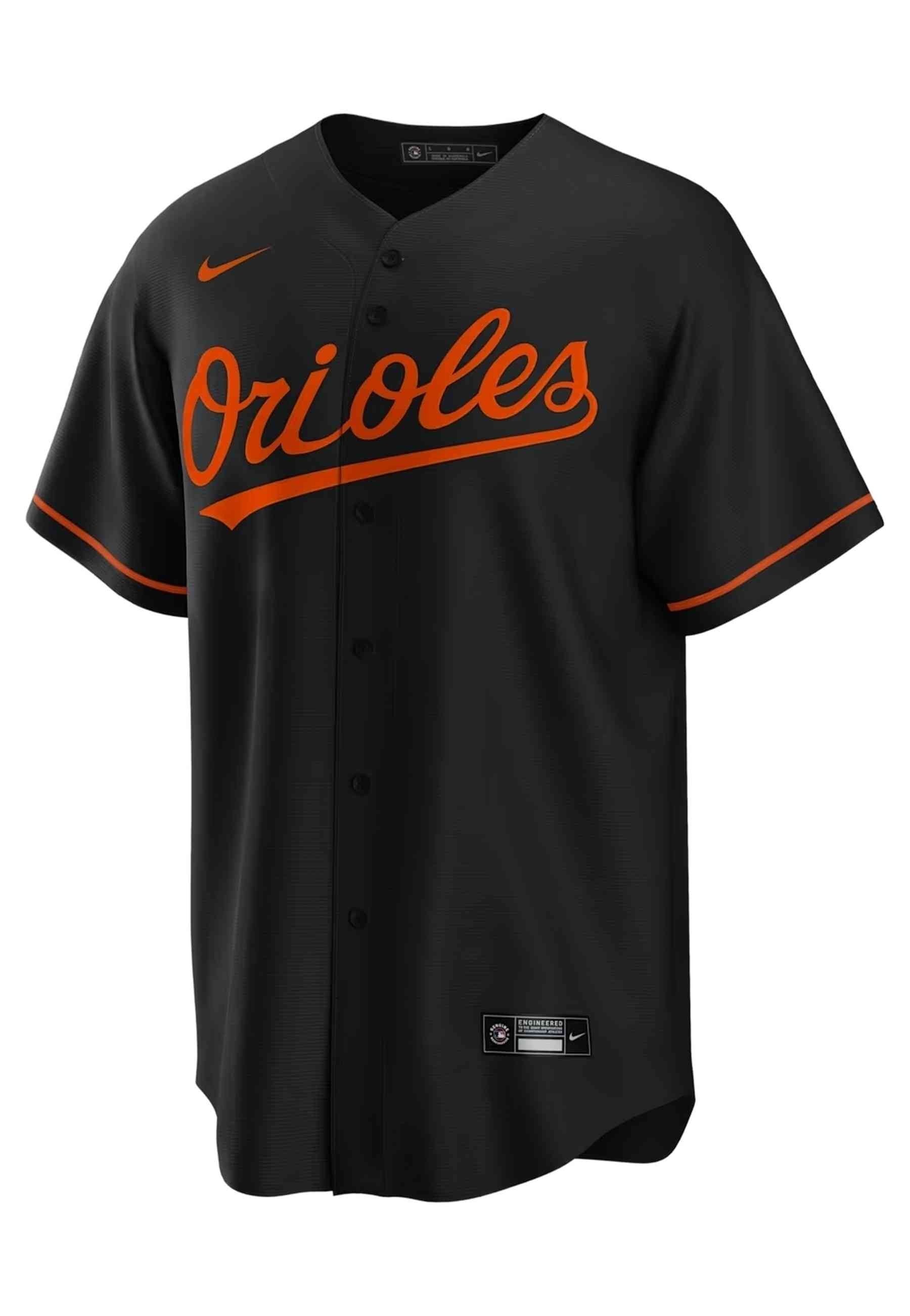 BEISBOLERA NIKE NEGRA BALTIMORE ORIOLES ALTERNATE JERSEY