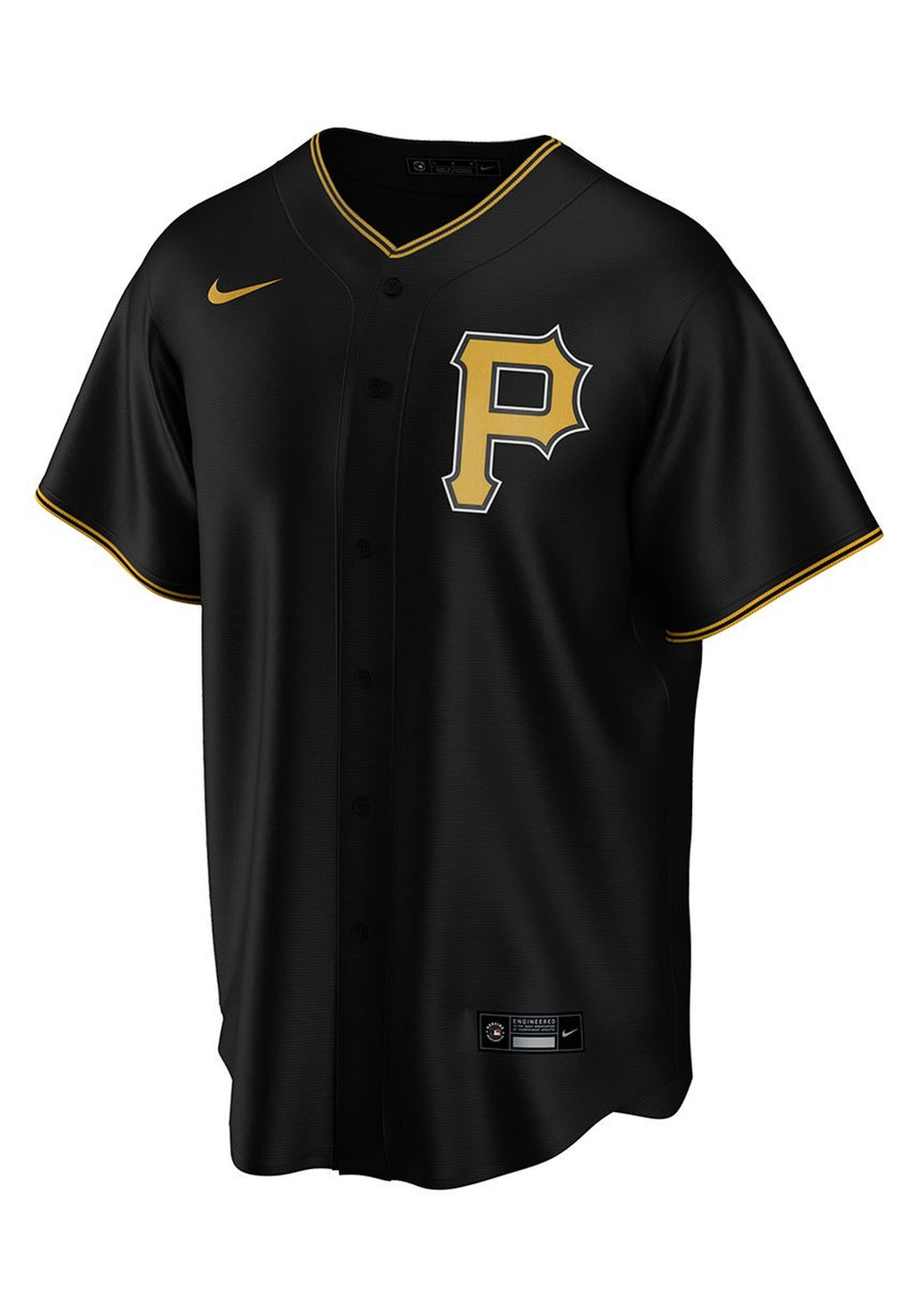 BEISBOLERA NIKE NEGRA PIRATES MLB JERSEY