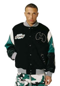 GIUBBOTTO TICAL X GRIMEY NERO BASEBALL JACKET