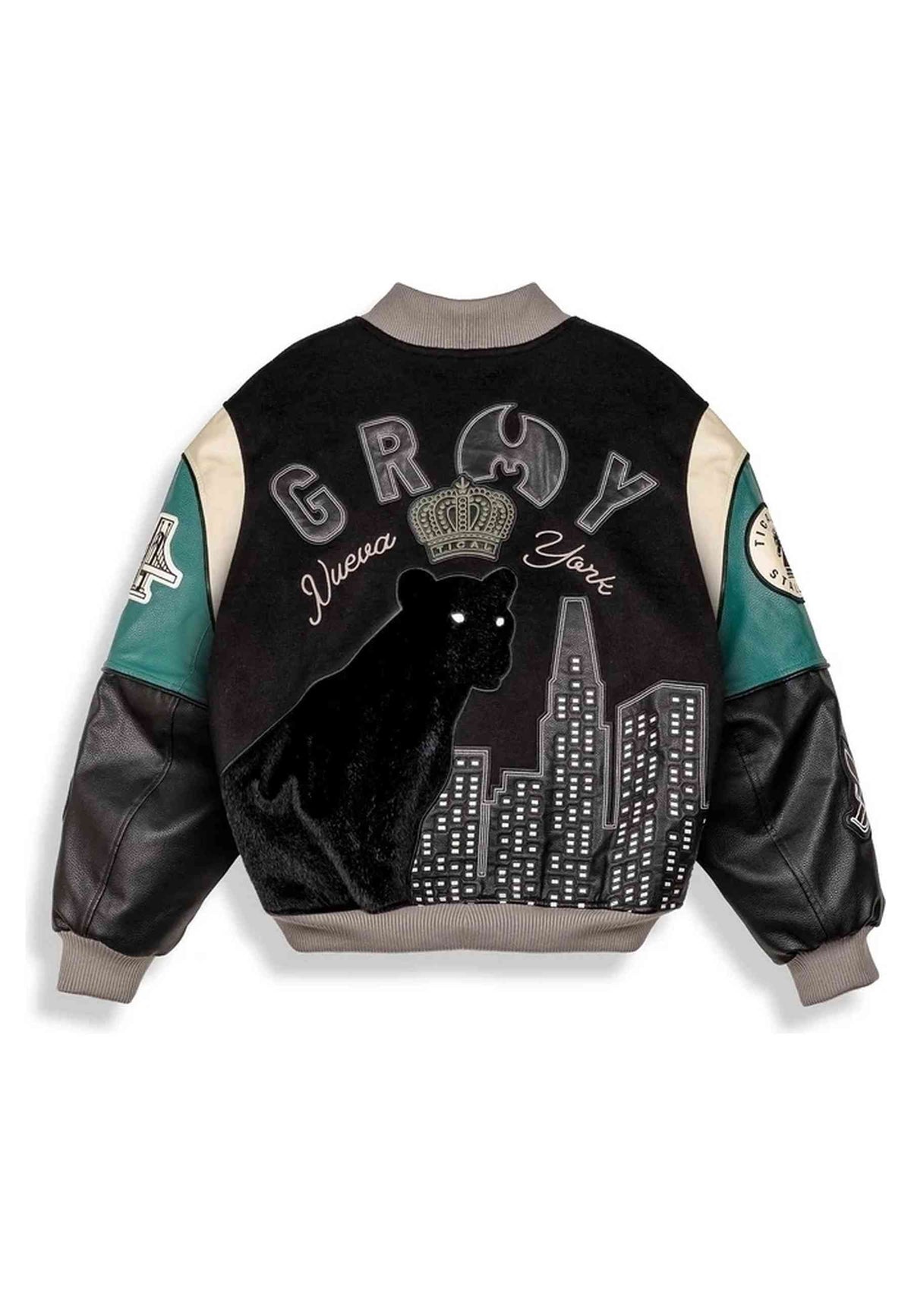 GIUBBOTTO TICAL X GRIMEY NERO BASEBALL JACKET