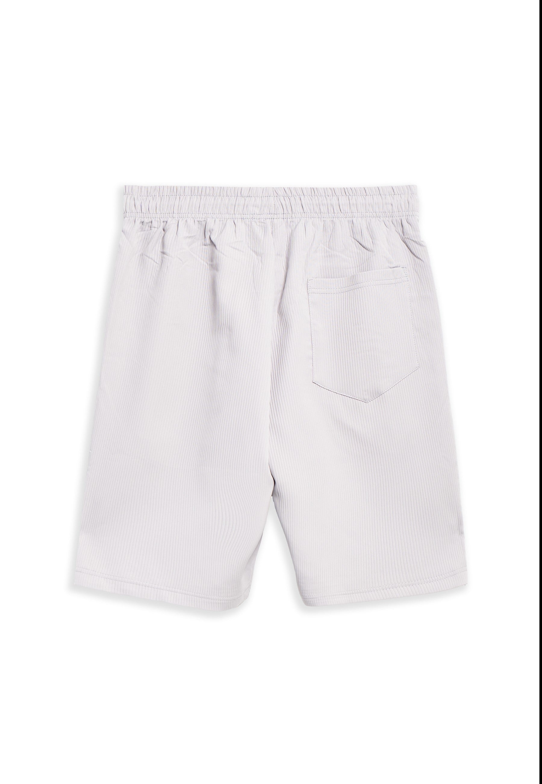 BERMUDA AREA ZERO GRIS STRIPPED SHORT