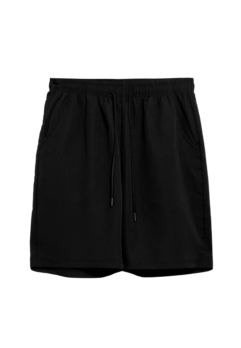 BERMUDA AREA ZERO NEGRA STRIPPED SHORT