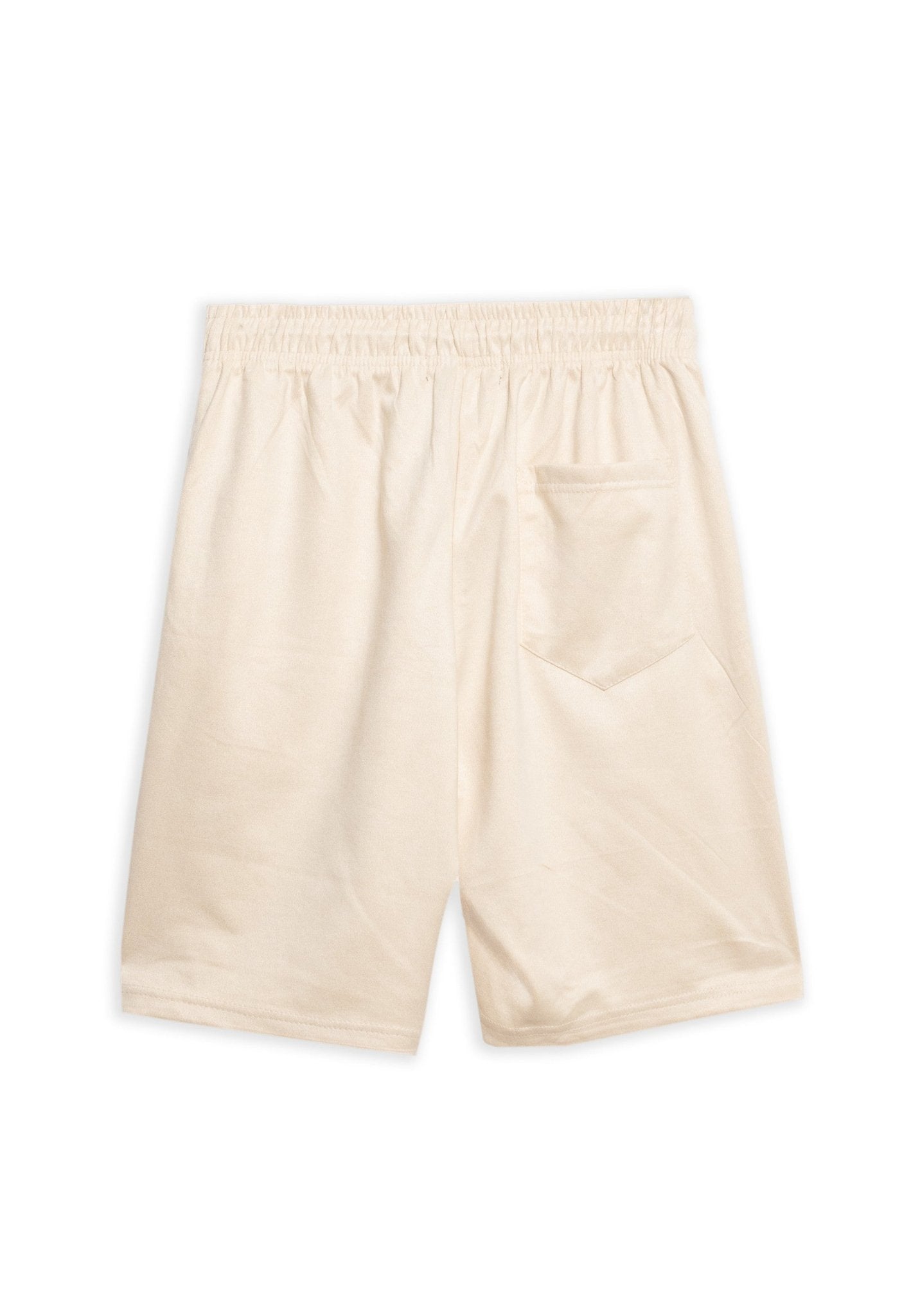 BERMUDA BEIGE RELENTLESS OVERSIZED SHORT - AREA ZERO