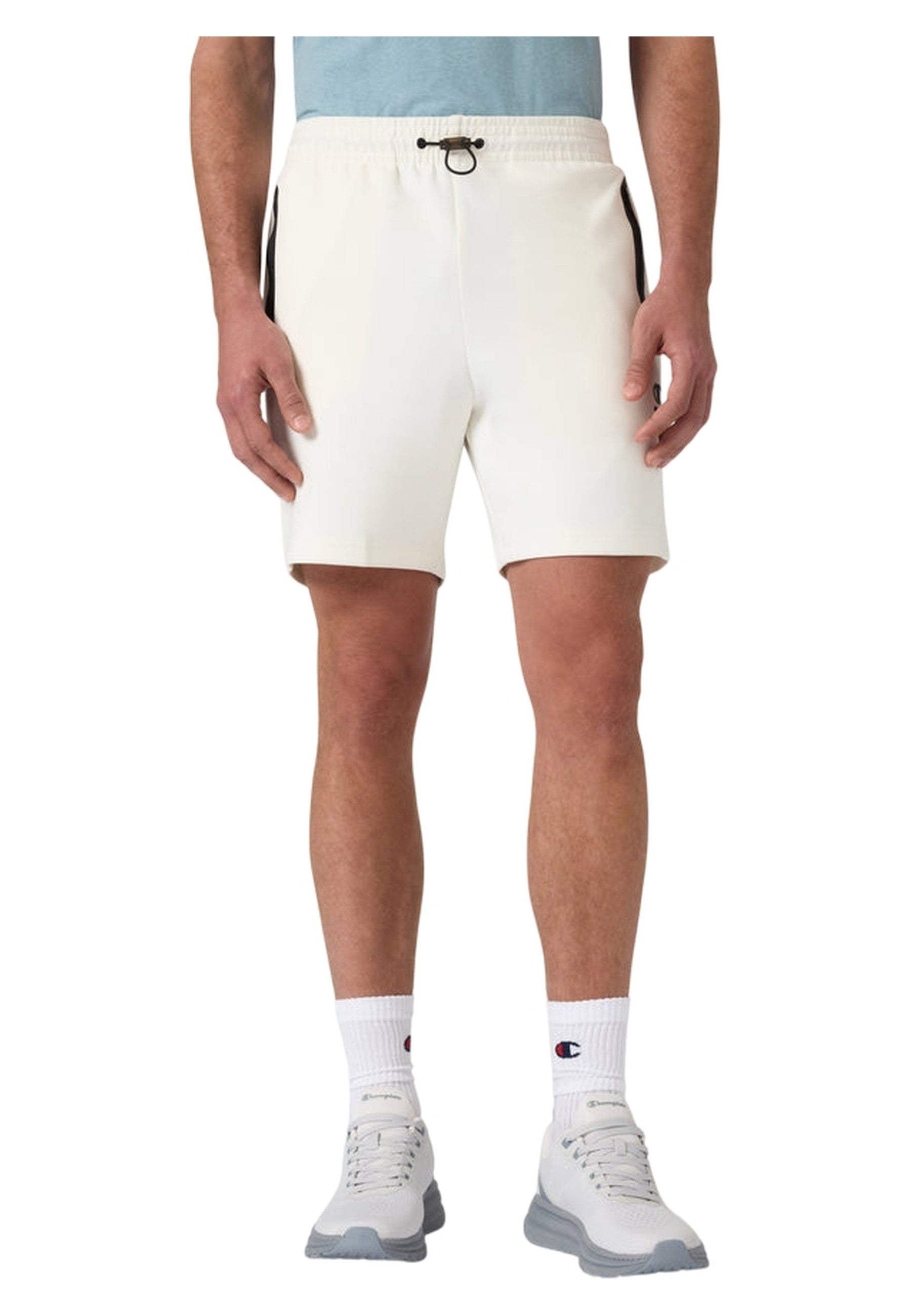 BERMUDA CHAMPION BEIGE STRETCH COTTON C-TECH SHORTS