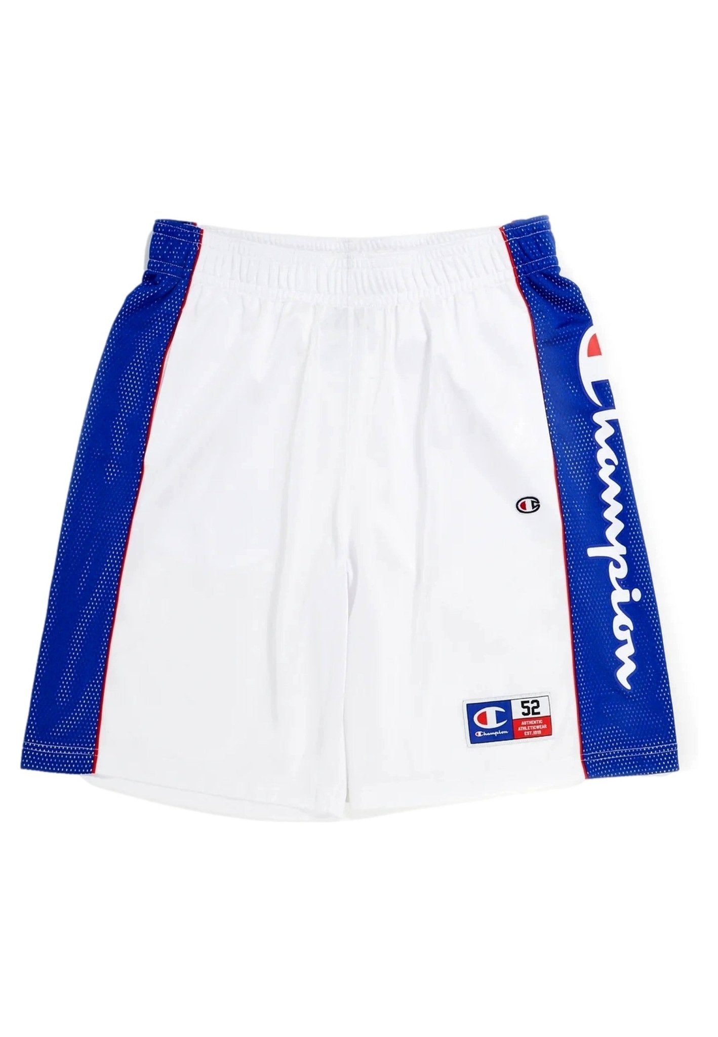 BERMUDA CHAMPION BLANCA BASKET USA LOGO SHORT - AREA ZERO