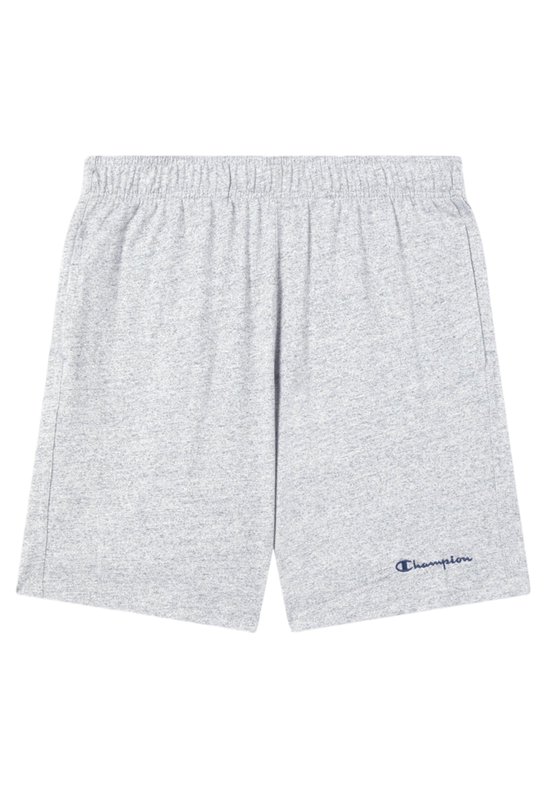 BERMUDA CHAMPION GRIS SIMPLE LOGO JERSEY SHORT