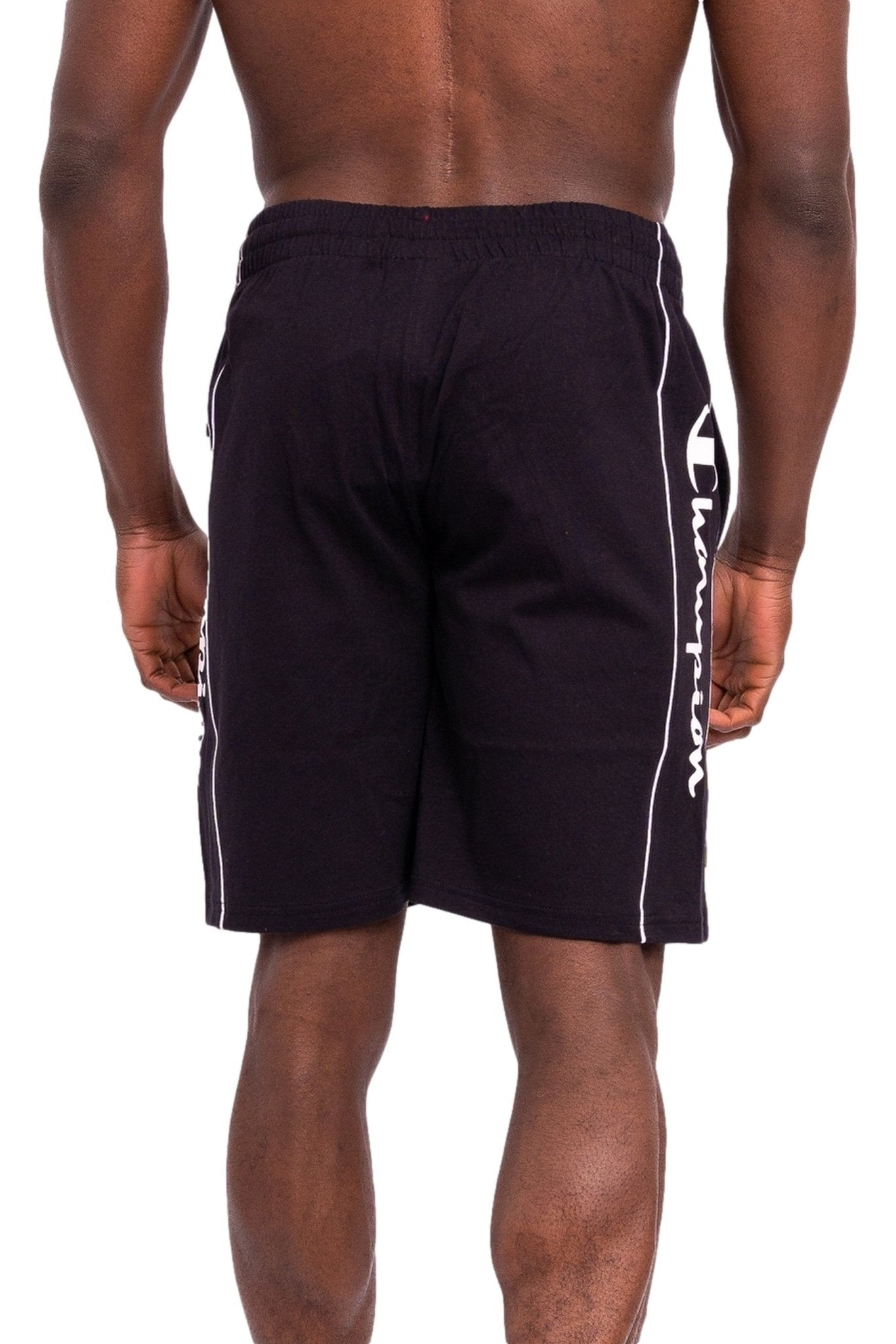 BERMUDA CHAMPION NEGRA SCRIPT LOGO SHORT - AREA ZERO