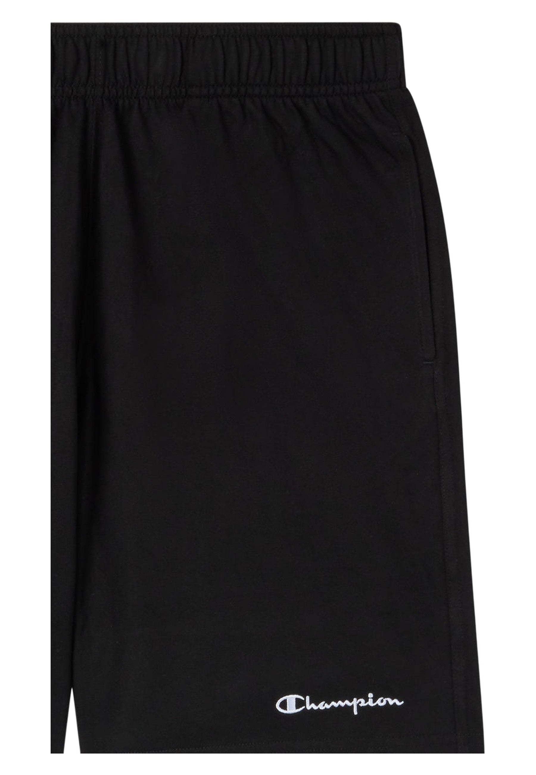 BERMUDA CHAMPION NEGRA SIMPLE LOGO JERSEY SHORT