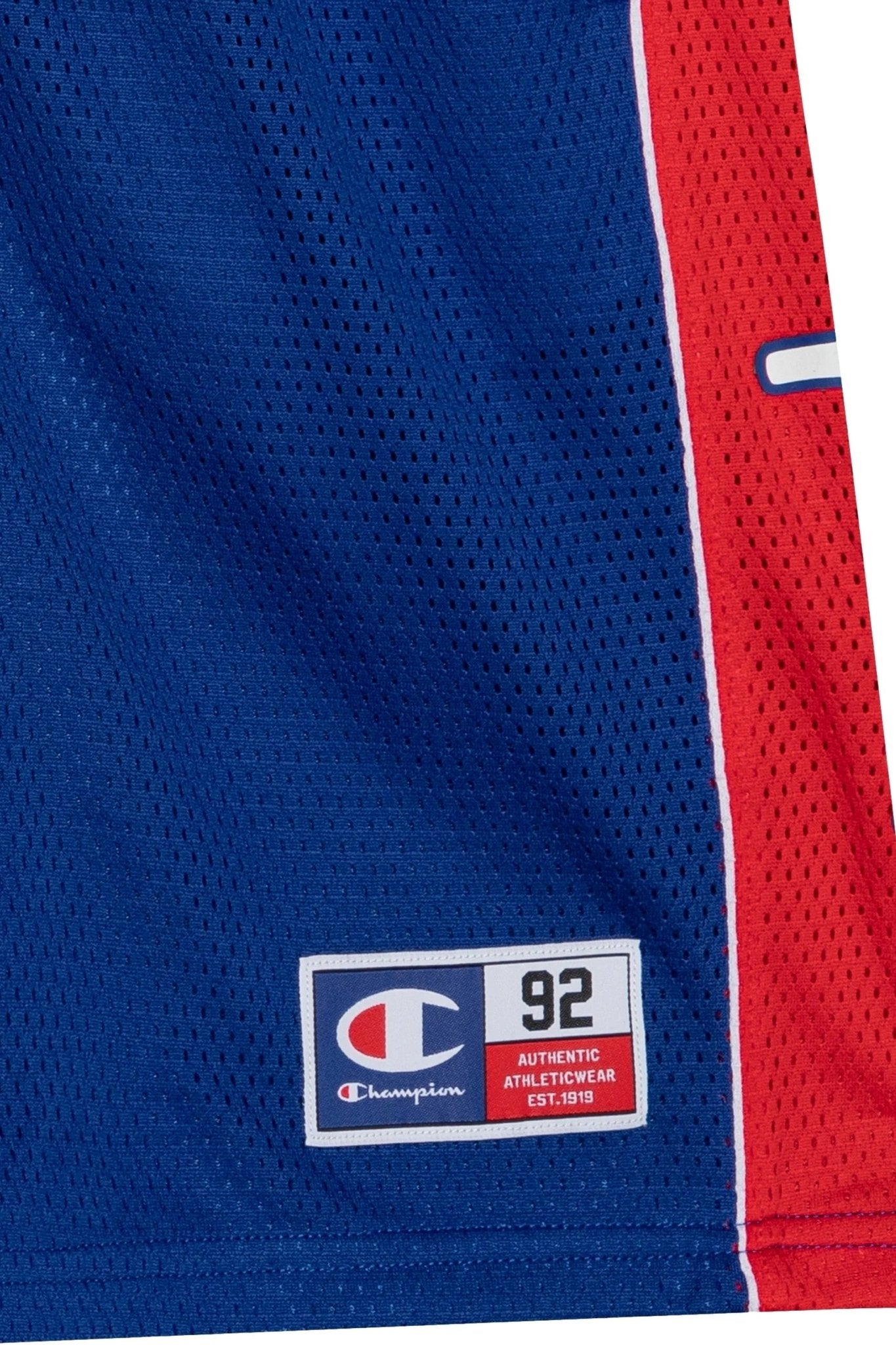 BERMUDA CHAMPION ROYAL SIDE LOGO BASKET SHORT - AREA ZERO