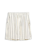BERMUDA CRUDA RAYAS BRAIDED STRIPPED SHORT