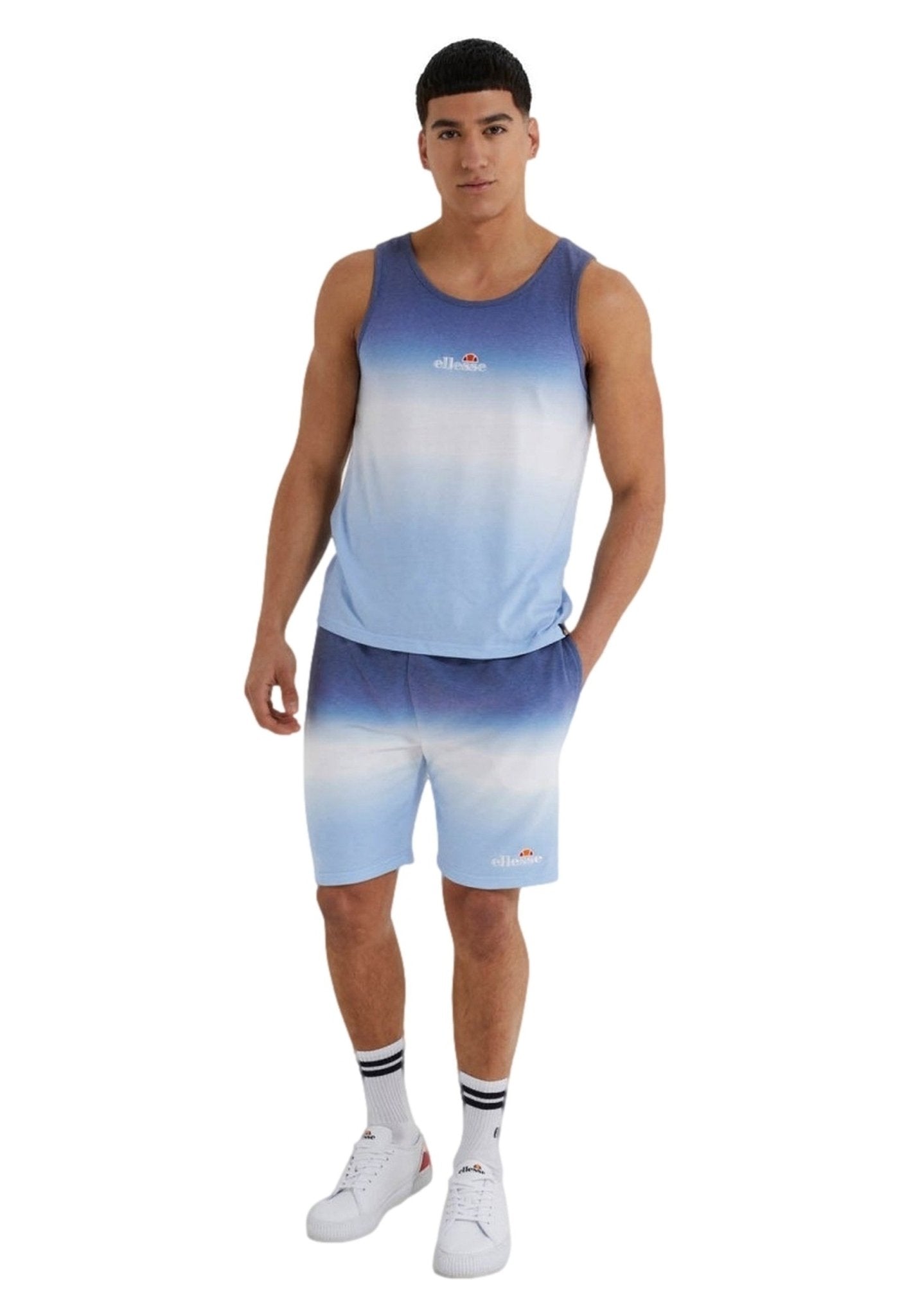 BERMUDA ELLESSE AZUL DEGRADEE NOLISH FLEECE MULTI SHORT - AREA ZERO