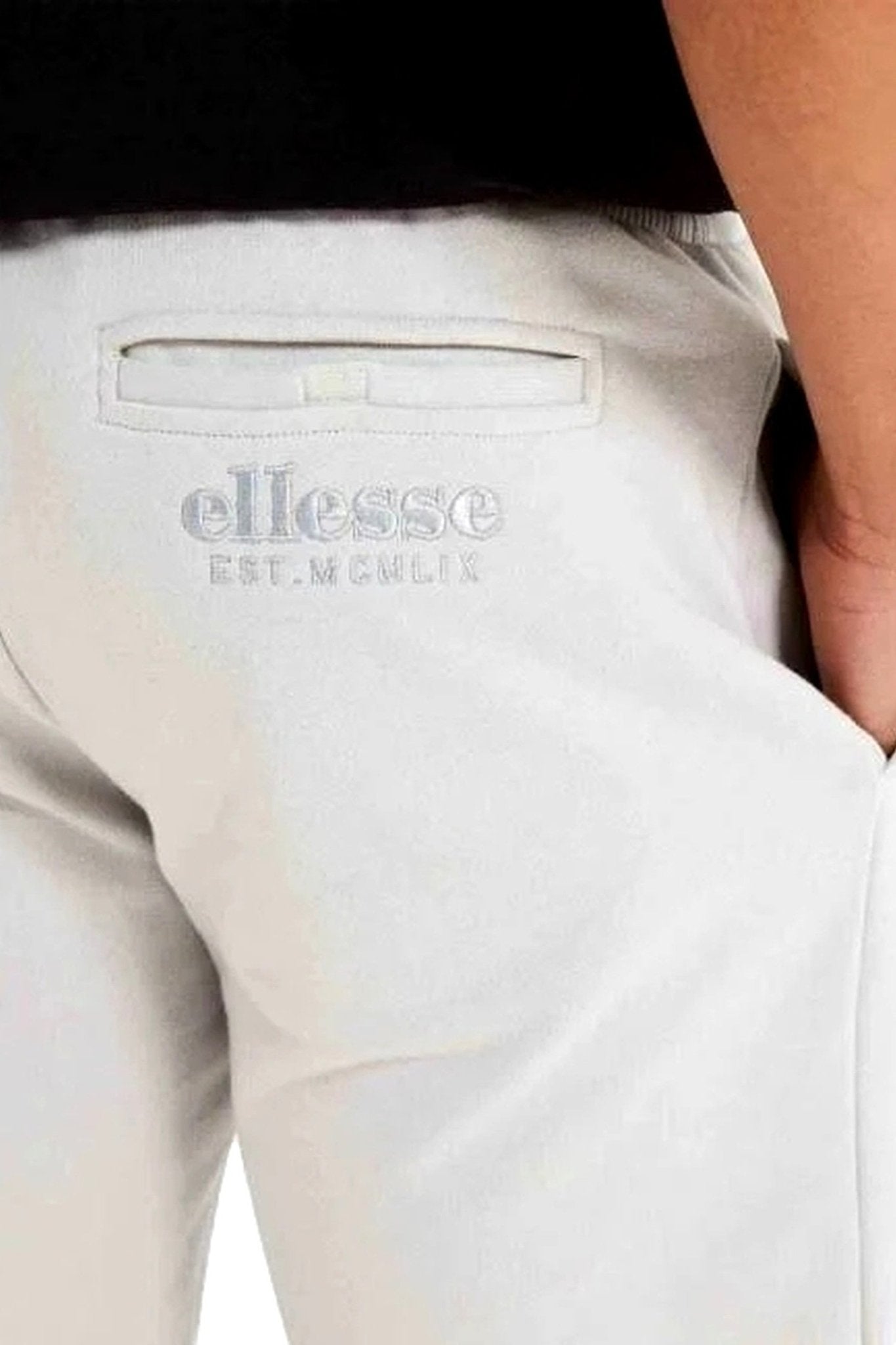 BERMUDA ELLESSE GRIS DORMO SHIRT LIGHT GREY - AREA ZERO