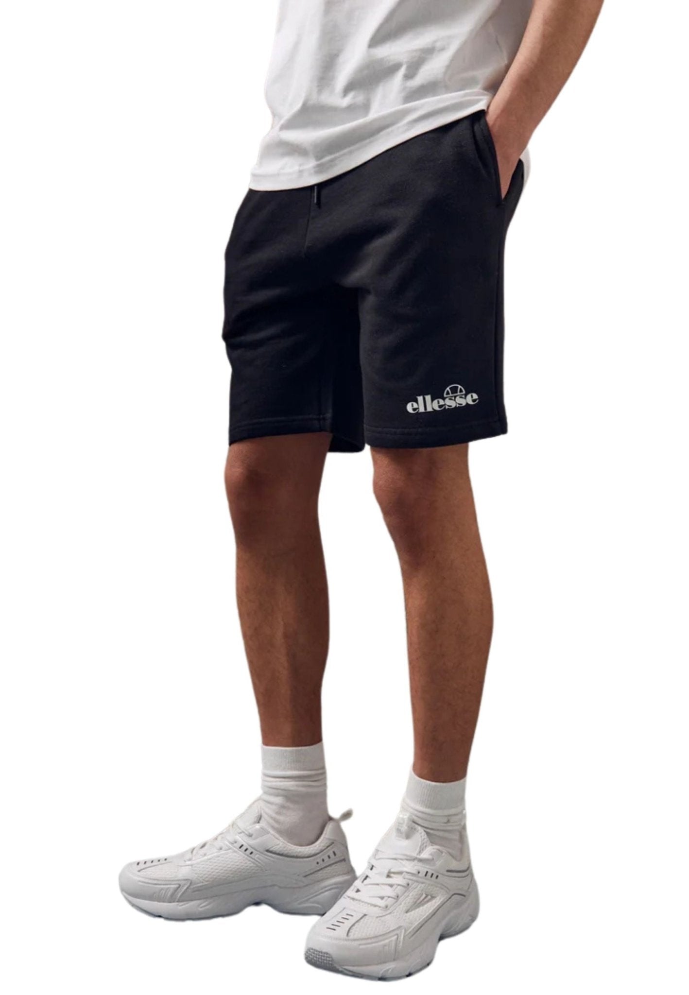 BERMUDA ELLESSE NEGRA MOLLA SHORT - AREA ZERO