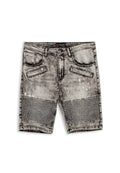 BERMUDA  GRIS GASTADA FRONT SEAMS SHORT