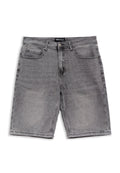BERMUDA GRIS LONG DENIM SHORT