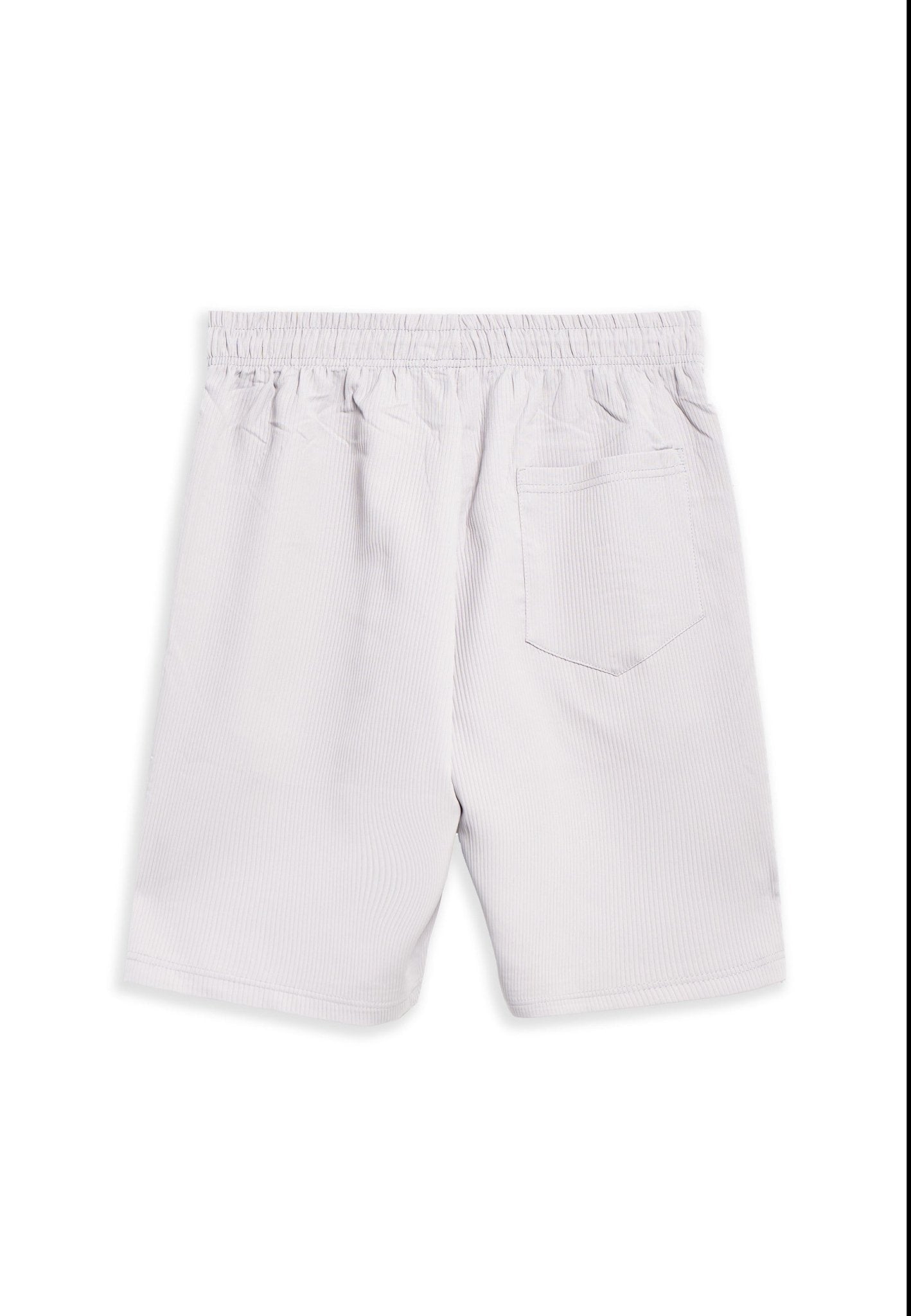 BERMUDA GRIS STRIPPED SHORT - AREA ZERO