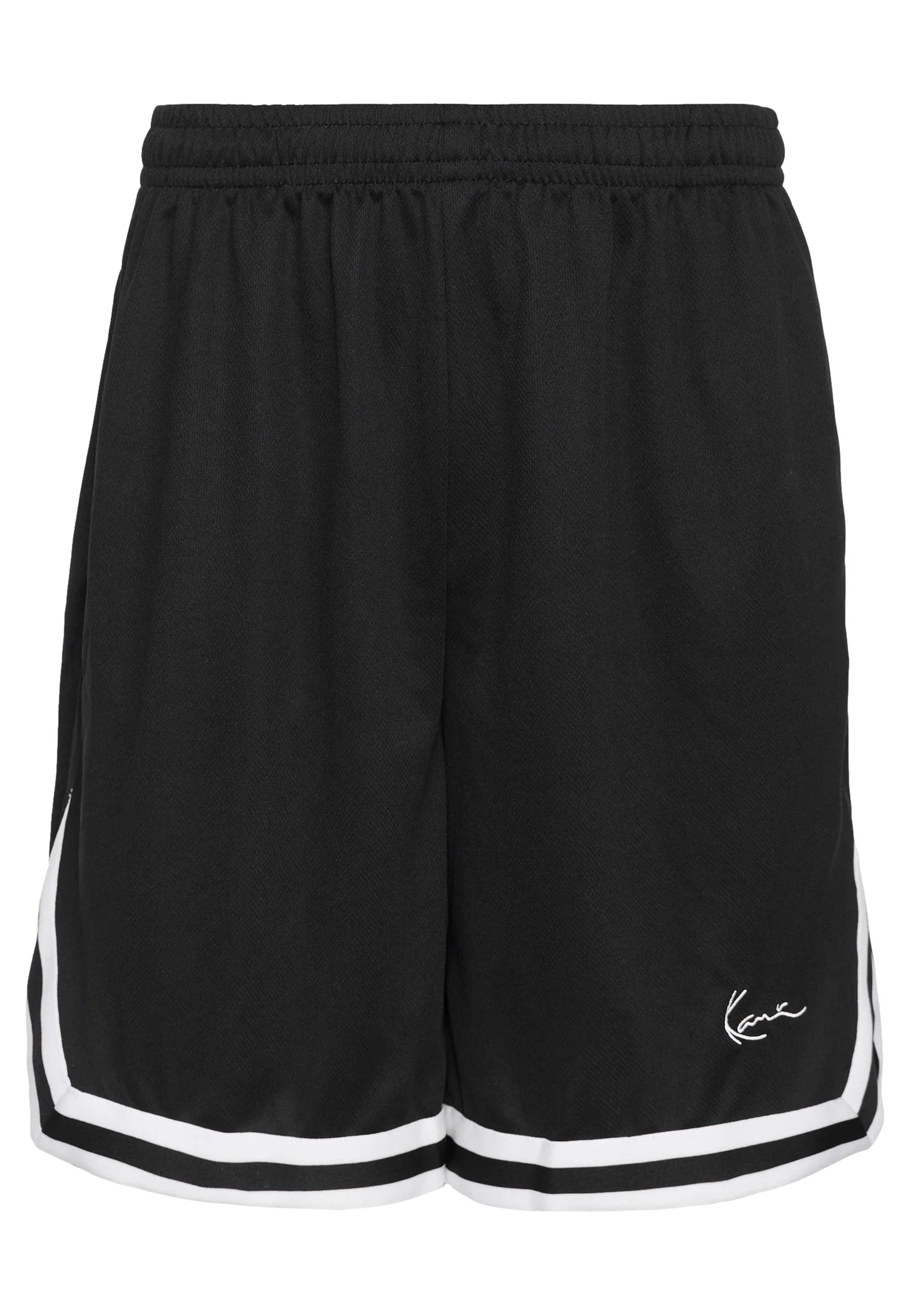 BERMUDA KARL KANI NEGRA SMALL SIGNATURE MESH SHORT