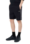 BERMUDA LACOSTE NEGRA REGULAR COLOURBLOCK FLEECE SHORT