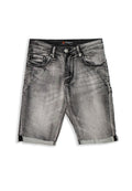 BERMUDA  NEGRA GASTADA TURNED DOWN SHORT