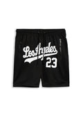 BERMUDA  NEGRA LOS ANGELES 23 POLY SHORT
