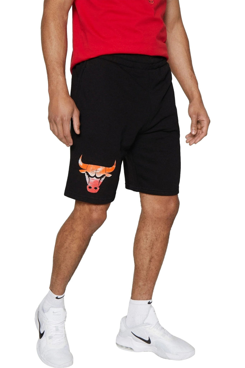 BERMUDA NEW ERA NEGRO BULLS SKI PRINT CHIBUL SHORT - AREA ZERO