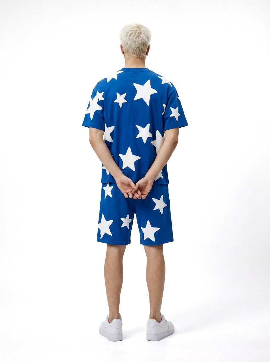 BERMUDA ROYAL FALLING STARS BAGGY SHORT