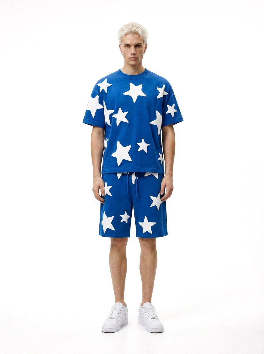BERMUDA ROYAL FALLING STARS BAGGY SHORT
