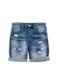 BERMUDA VAQUETA STW GASTADA UPSIDE HEM SHORT