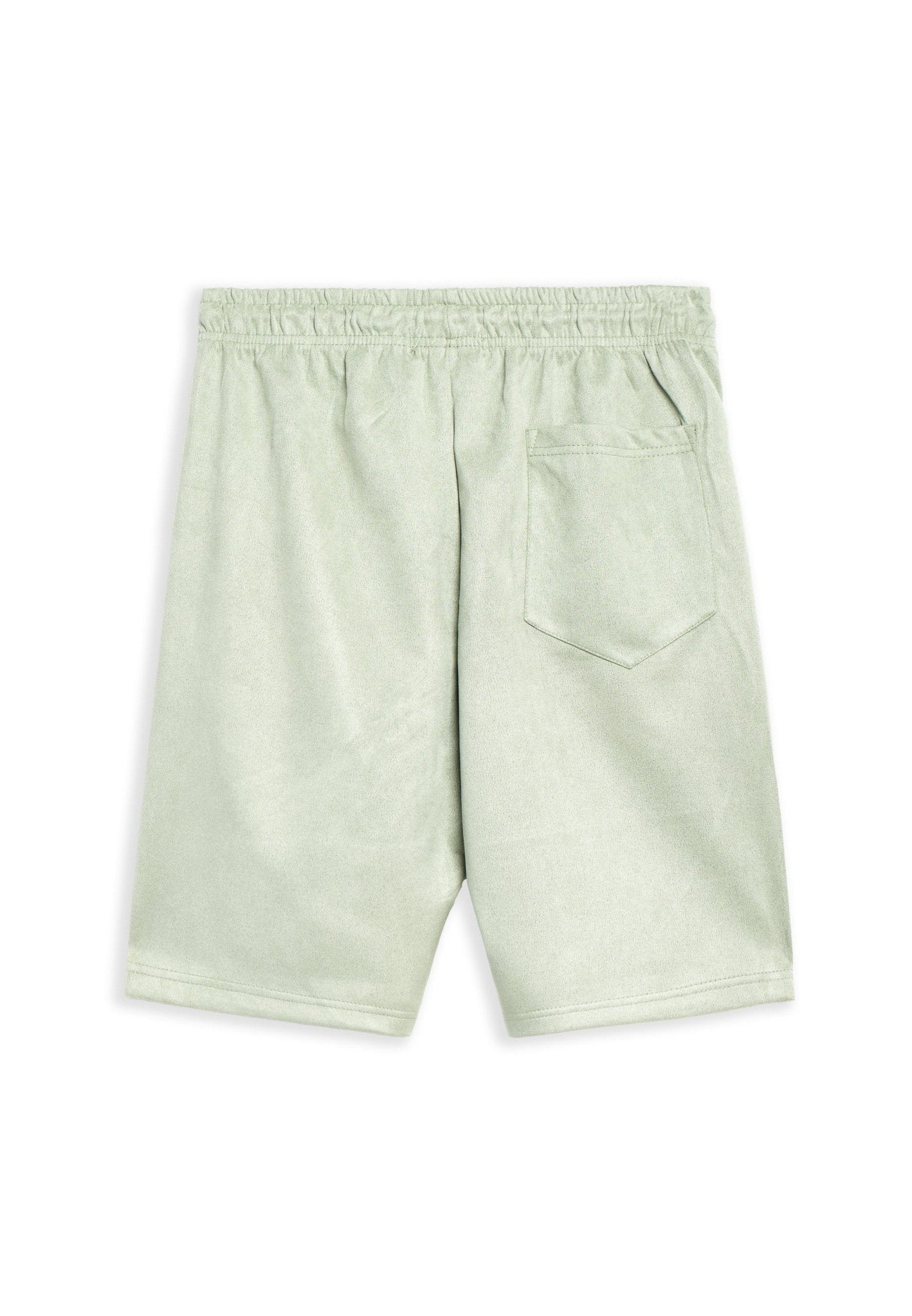 BERMUDA VERDE LOS ANGELES SUEDE SHORT - AREA ZERO