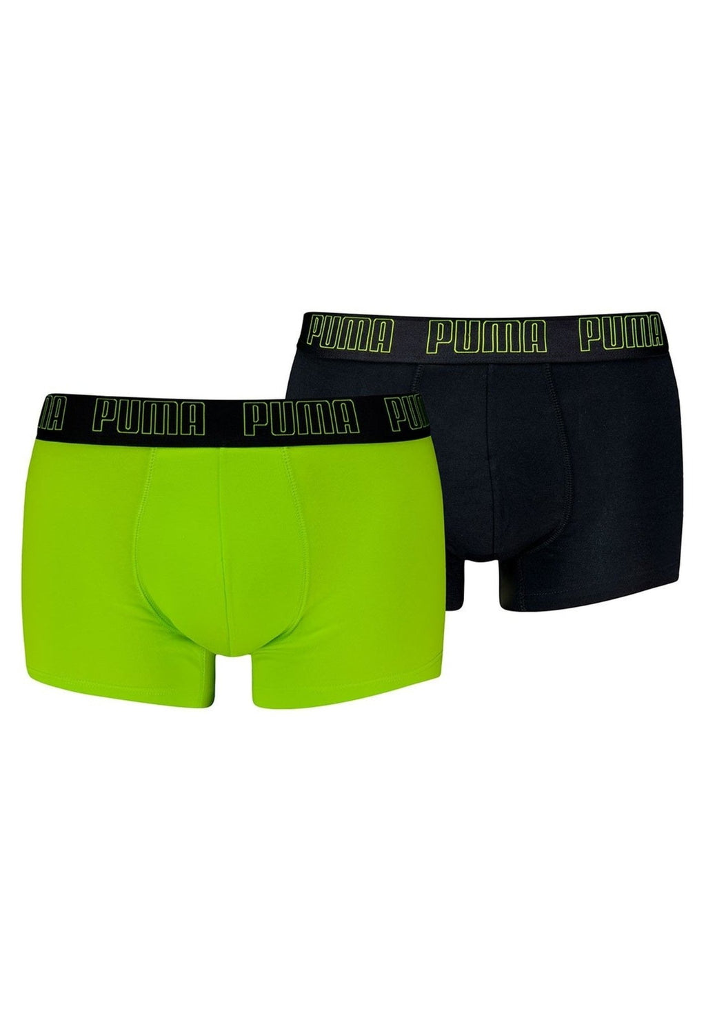 BIPACK BOXERS PUMA AMARILLO/NEGRO EVERYDAY TRUNK - AREA ZERO