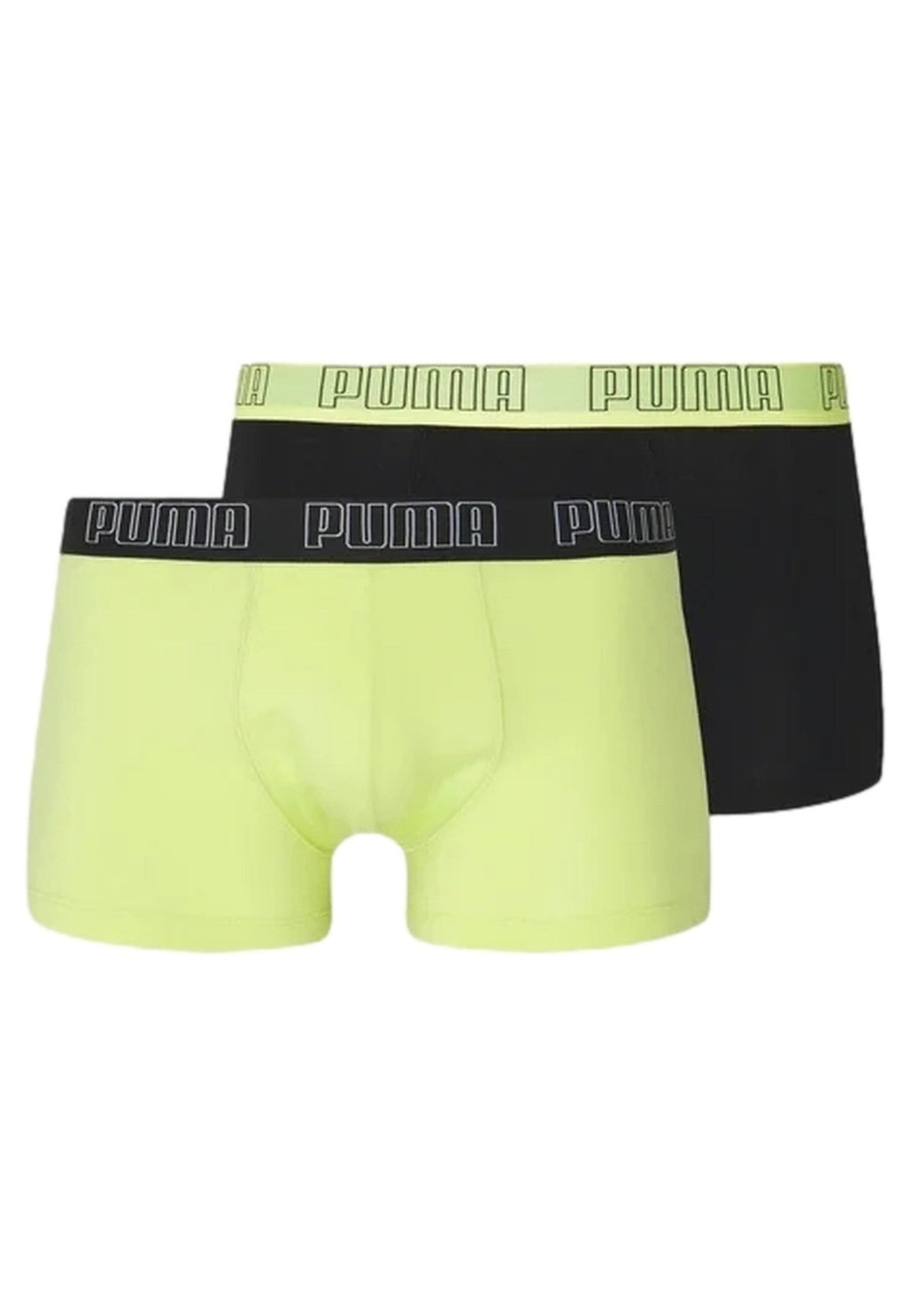 BIPACK BOXERS PUMA AMARILLO/NEGRO INTENSE RED BASIC TRUNK - AREA ZERO