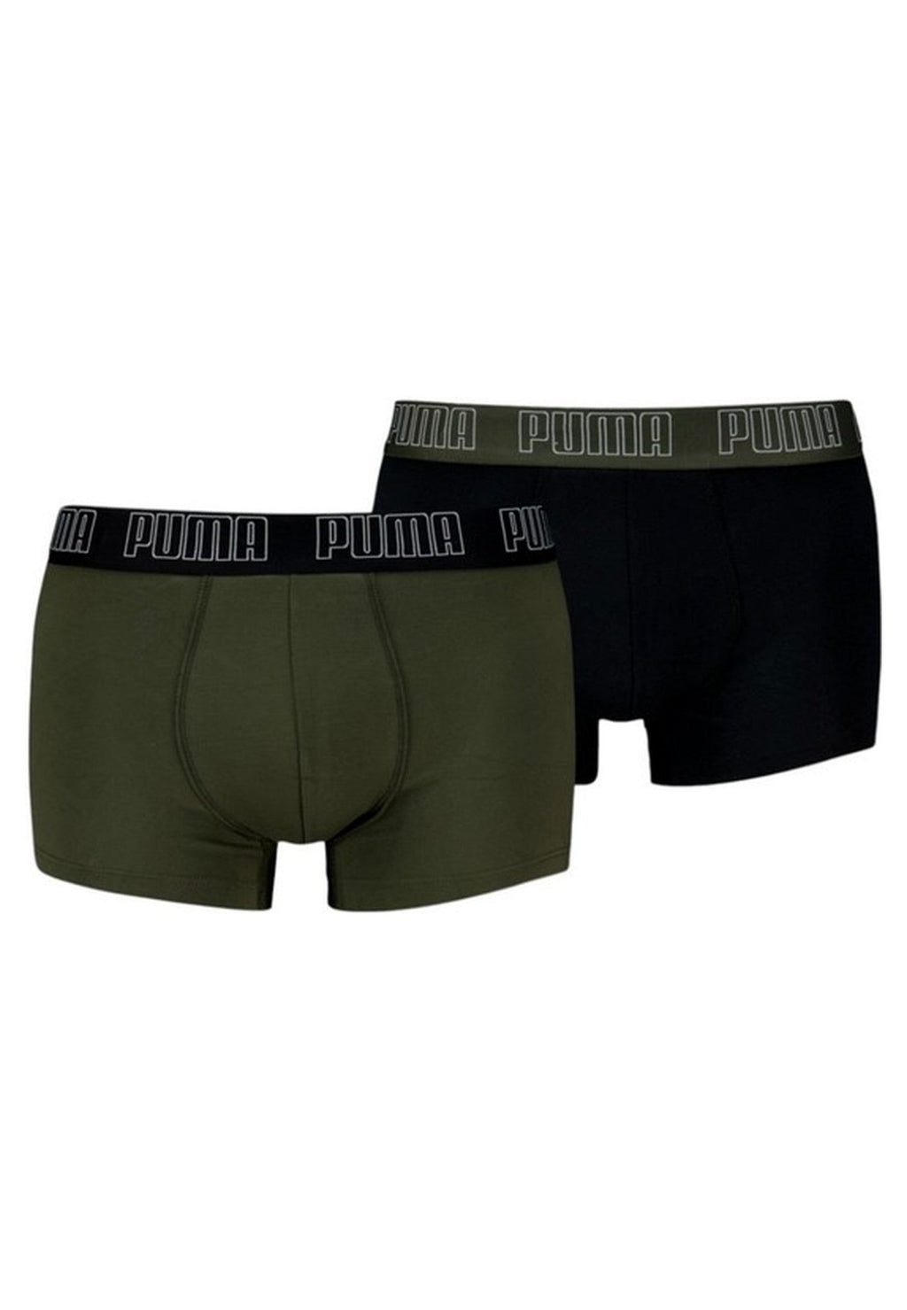 BIPACK BOXERS PUMA KAKI/NEGRO EVERYDAY TRUNK - AREA ZERO