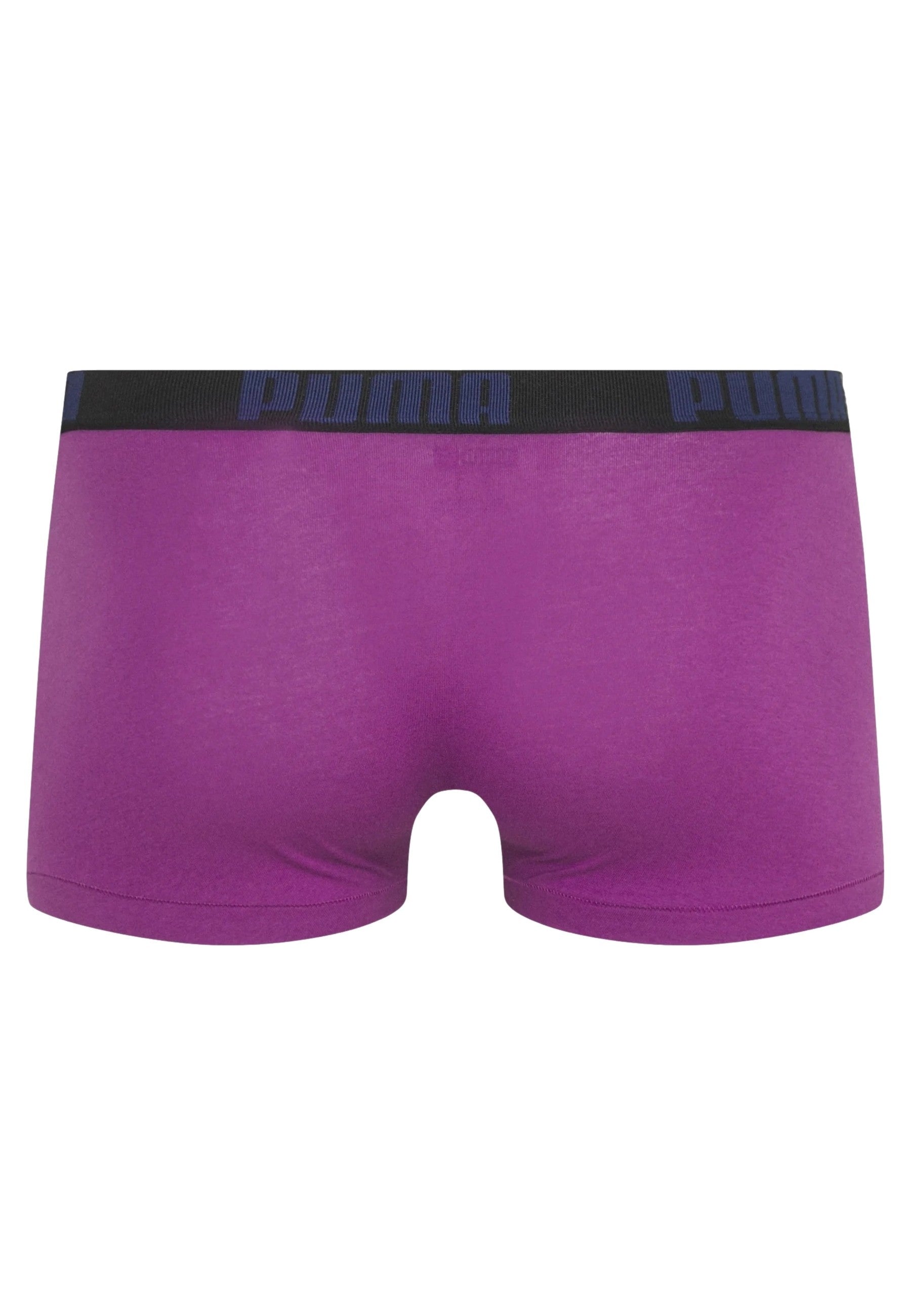 BIPACK BOXERS PUMA MORADO/NAVY MEN AOP TRUNK