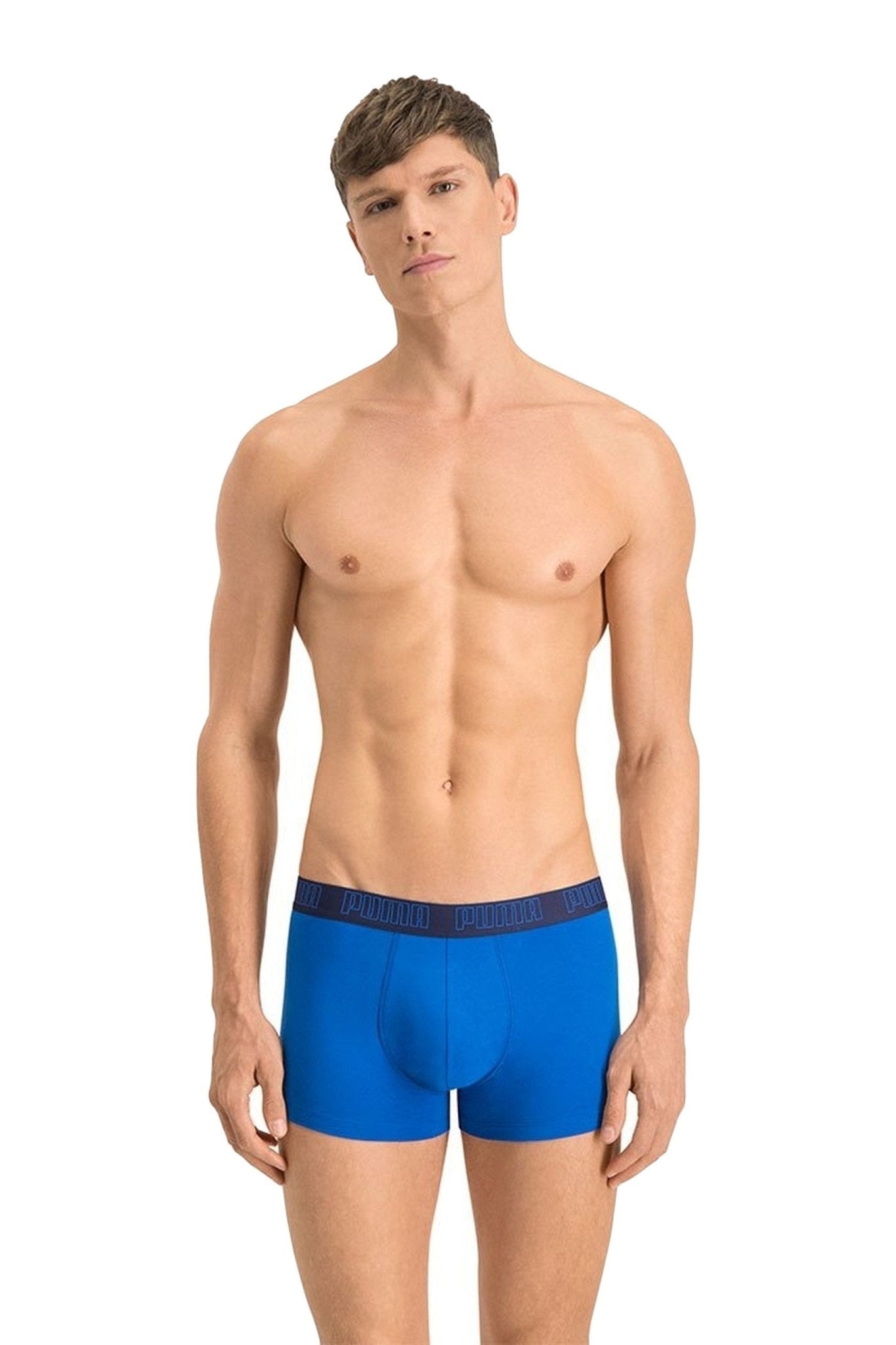 BIPACK BOXERS PUMA ROYAL/MARINO BASIC TRUNK - AREA ZERO