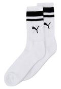 BIPACK CALCETINES PUMA BLANCOS ALTOS LOGO NEGRO
