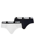 BIPACK SLIPS PUMA BLANCO/NEGRO MEN EVERYDAY BRIEFS 2P