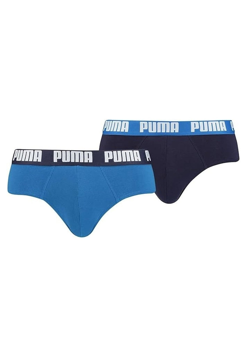 BIPACK SLIPS PUMA MARINO/ROYAL MEN EVERYDAY BRIEFS 2P - AREA ZERO