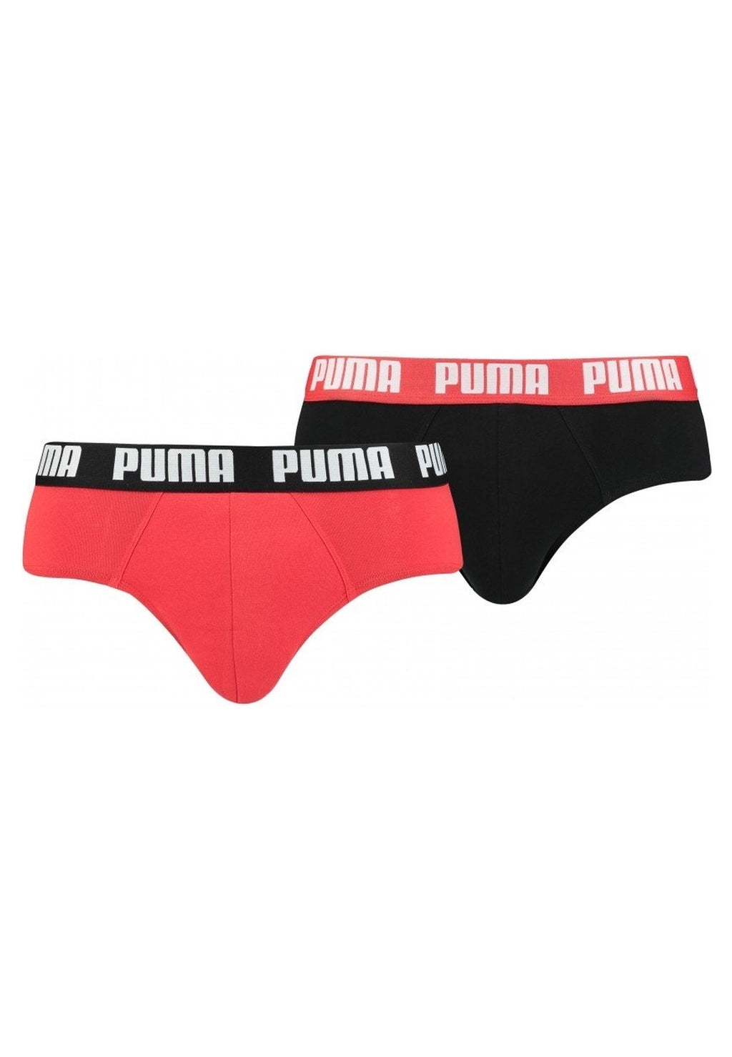 BIPACK SLIPS PUMA ROJO/NEGRO MEN EVERYDAY BRIEFS 2P