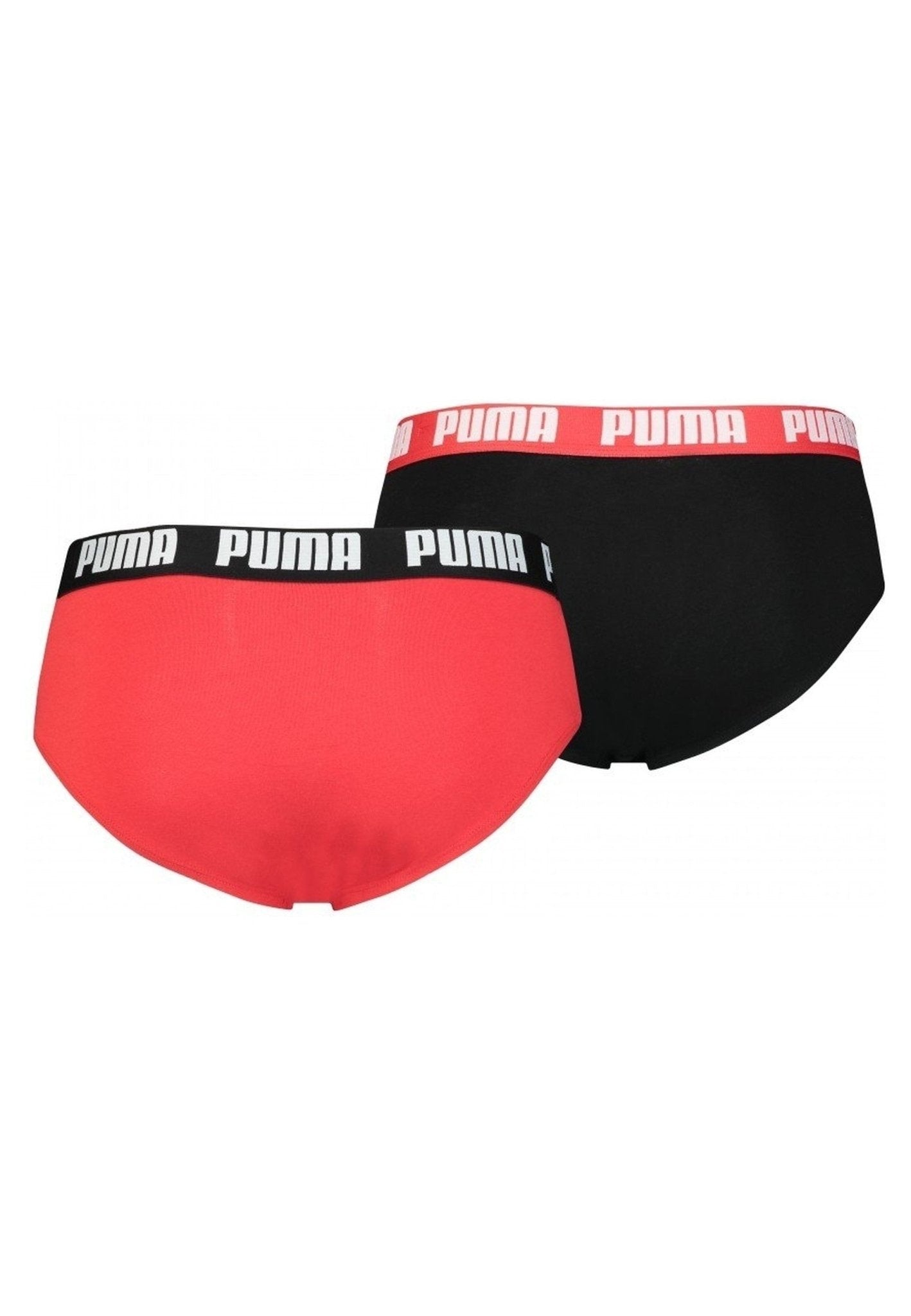 BIPACK SLIPS PUMA ROJO/NEGRO MEN EVERYDAY BRIEFS 2P - AREA ZERO