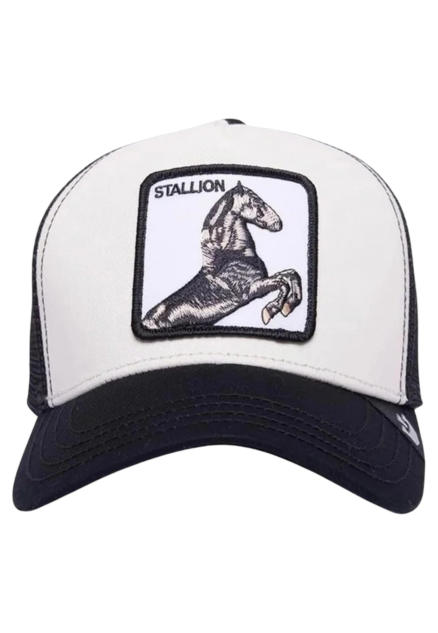 GORRA GOORIN BROS NEGRA/BLANCA CABALLO STALLION