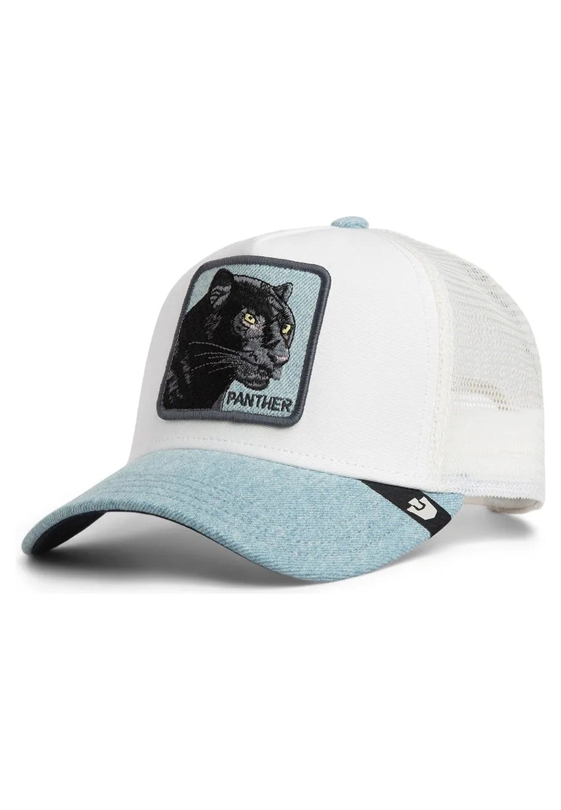GORRA GOORIN BROS STW/BLANCA PANTERA DENIM PANTHER TRUCKER CAP