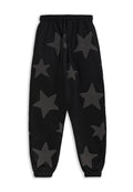 PANTALON NEGRO/NEGRO FALLING STARS JOGGER