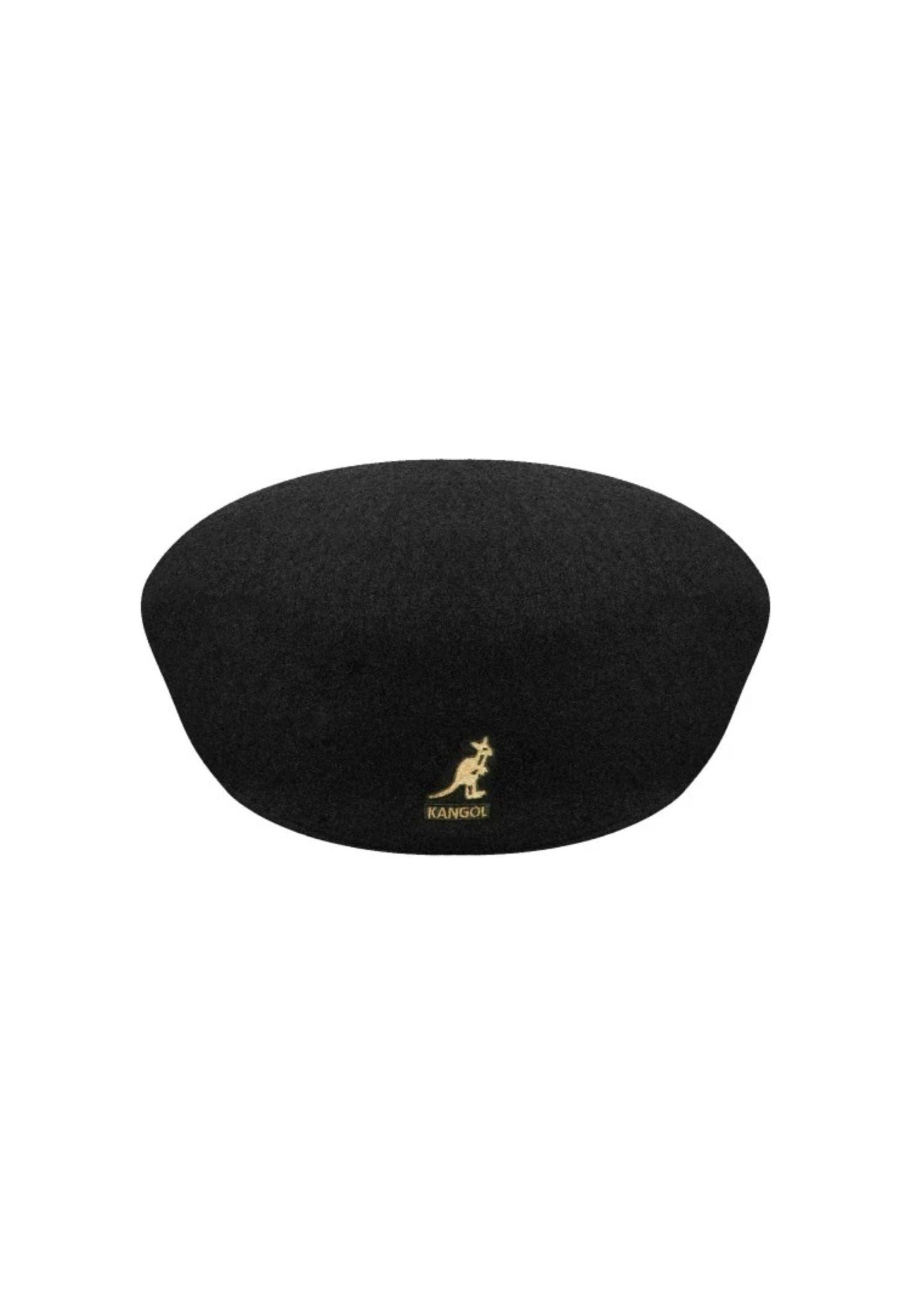 BOINA KANGOL NEGRA/ORO 504 KANGOL CAP BLACK/GOLD - AREA ZERO
