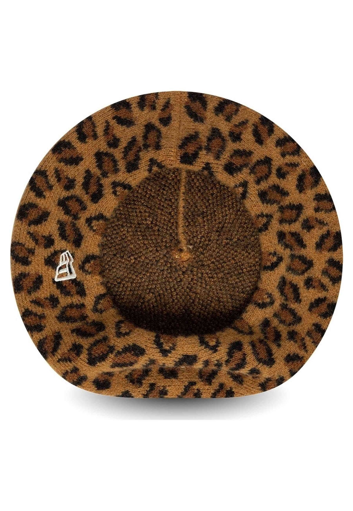 BOINA NEW ERA NEW YORK YANKEES LEOPARD BERET MARRON