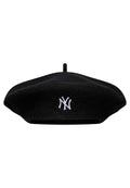BOINA NEW ERA NEW YORK YANKEES WOOL SCRIPT BERET NEGRO